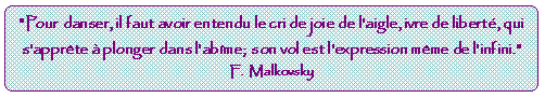 ...le cri de joie de l'aigle...